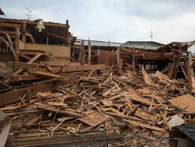 家屋解体工事（宮城県仙台市）